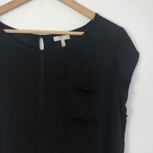 Joie Rancher Silk Top in Black